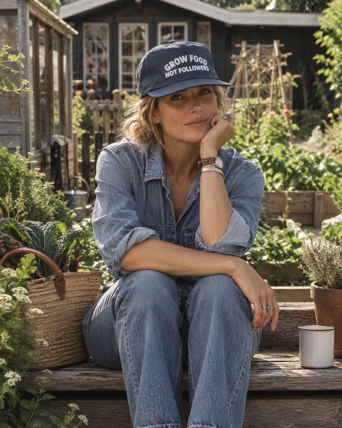 Grow Food Not Followers Cap